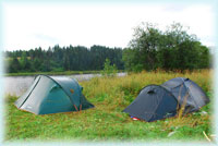 Оборудование для лагеря - палатки